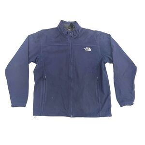 The North Face Men's Vintage Warm Fleece Blue Jacket Size XL
